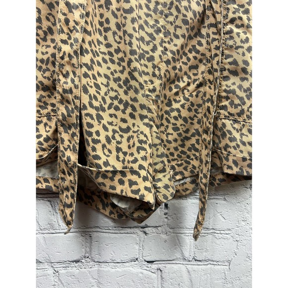 Aerie Womens Animal Print Camp Shorts Size XL - Picture 4 of 10